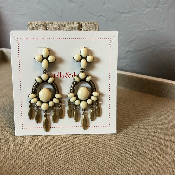 Stella & Dot Havana Chandeliers New in Box - Picture 2 of 4